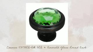 Famous Cosmas Oil Rubbed Bronze & Glass Round Cabinet Knobs Net Worth