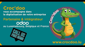 tuto odoo editeur de texte v18 by croc doo integrateur et partenaire odoo au luxembourg belgique et