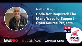 Code Not Required! The Many Ways to Support Open Source Projects | Matthias Bünger (EN)