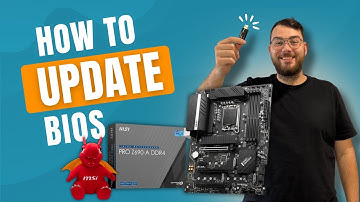 MSI PRO Z690-A DDR4 Motherboard BIOS Update (Step by Step Guide)