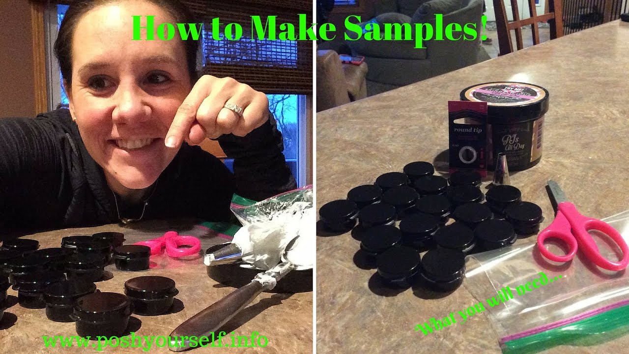 How to make Fast Samples of our Perfectly Posh Skindelicious!