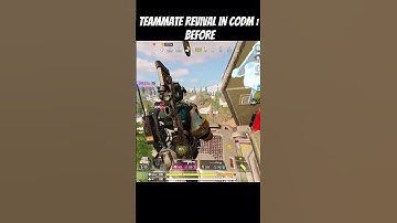 Before & Now: Teammate Revives in CODM  #codm #callofduty #codmshorts