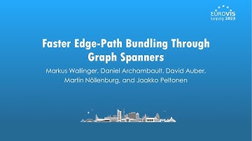Faster Edge-Path Bundling Through Graph Spanners