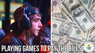 HOW TO PAY YOUR BILLS PLAYING VIDEO GAMES (CLAYSTER COMPETED FOR RENT MONEY)
