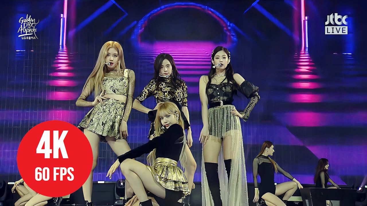 4K LIVE ] BLACKPINK - Forever Young - (190105 JTBC The 33rd Golden