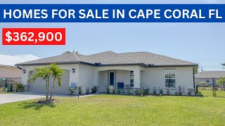 Homes for sale in Cape Coral Florida | $362,900 | 3 BEDR +DEN 2 BATHS 2 CAR GARAGE