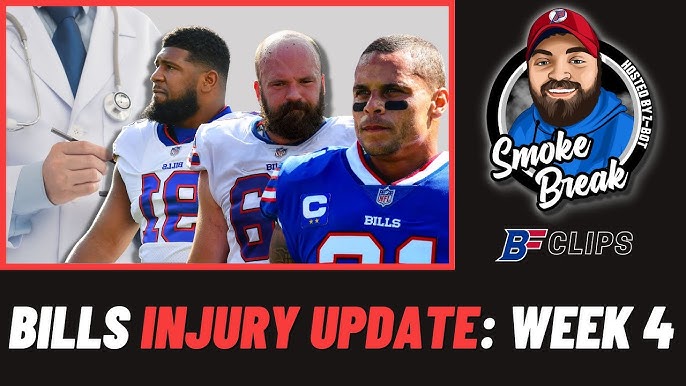 Buffalo Bills Injury Update Week 3 