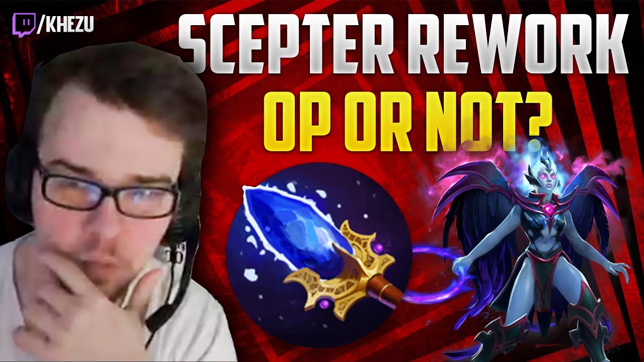 Test New 7.28 Aghanim's scepter for VS - OP or NOT? - KheZu Stream