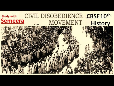 civil disobedience movement meaning