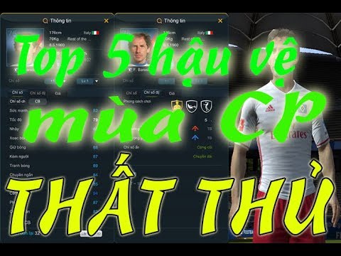 Fan fo3 - Top 5 hậu vệ mùa CP gây thất vọng | FIFA ONLINE 3 |