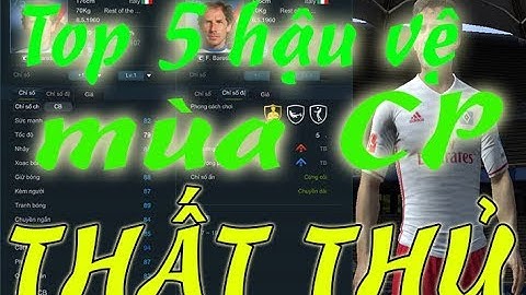 Top hậu vệ phải hay nhất fifa online 3 năm 2024