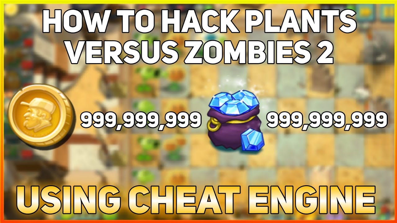 Plants Vs Zombies 2 MOD Unlimited Gems & Coins PvZ 2 Hack / Cheats 