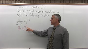 MTH 060 : section 1.9 Problem 27 - Mathematics with Dan Avedikian