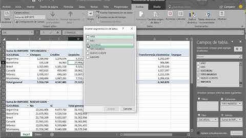 Excel, Tablas Dinámicas. Conectar segmentación datos a varias Tablas Dinámicas [Office 2010-] (Tip)