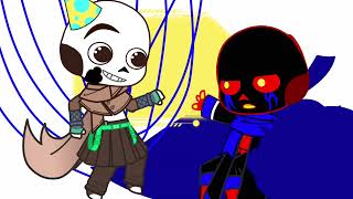 HAPPY BIRTHDAY ERROR SANS (ship) ||errorink|| error sans birthday present 🎁 🍫💙❤️🖤🖋