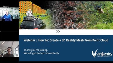 How to  Create a 3D Reality Mesh From Point Cloud Data