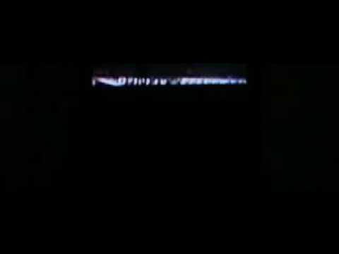 Cathode Ray Tube TV Screen (50Hz) in Slowmotion