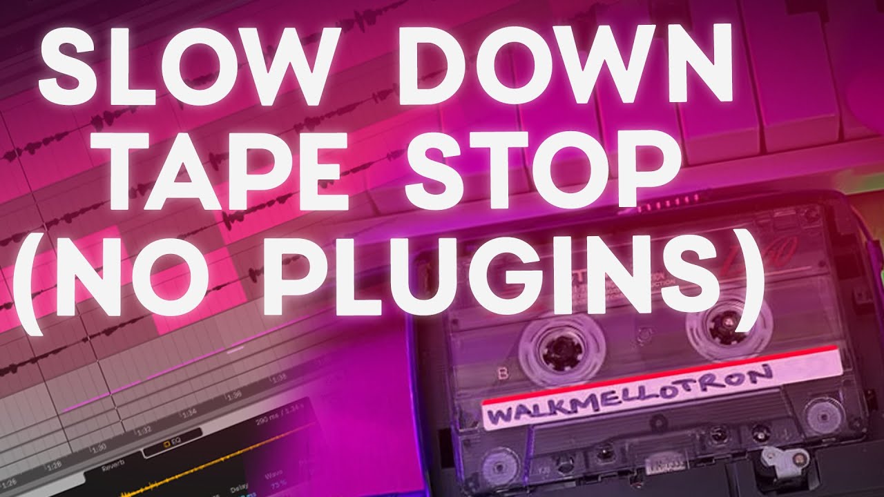 How To Play/Stop, Slowdown, Time Control - NO Plugins!