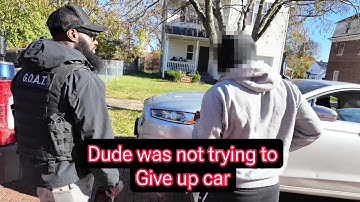 Dude was not trying to give car up (Repo)