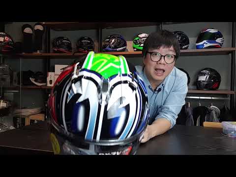 รีวิว Arai Rx7v Nakano Shuriken ตาหวานนนน