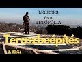 Teraszbeépítés 3. RÉSZ A lécezés és a tetőfólia