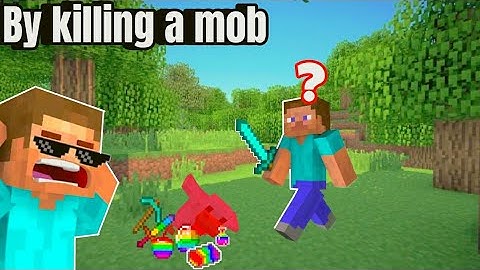 RANDOM LOOT MOD IN MINECRAFT -MOBS DROP #minecraft#andmanchannel