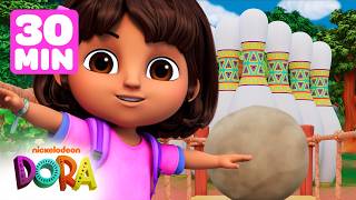 dora boots play bowling soccer more sports 2 30 minutes