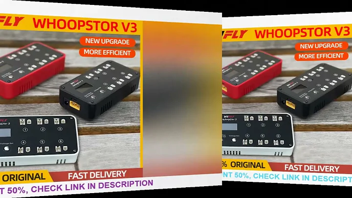 NEW VIFLY WhoopStor 3 V3 6 Ports 1S LIPO LiHV Battery Charger Discharger Storage LCD TYPE-C DC TX60