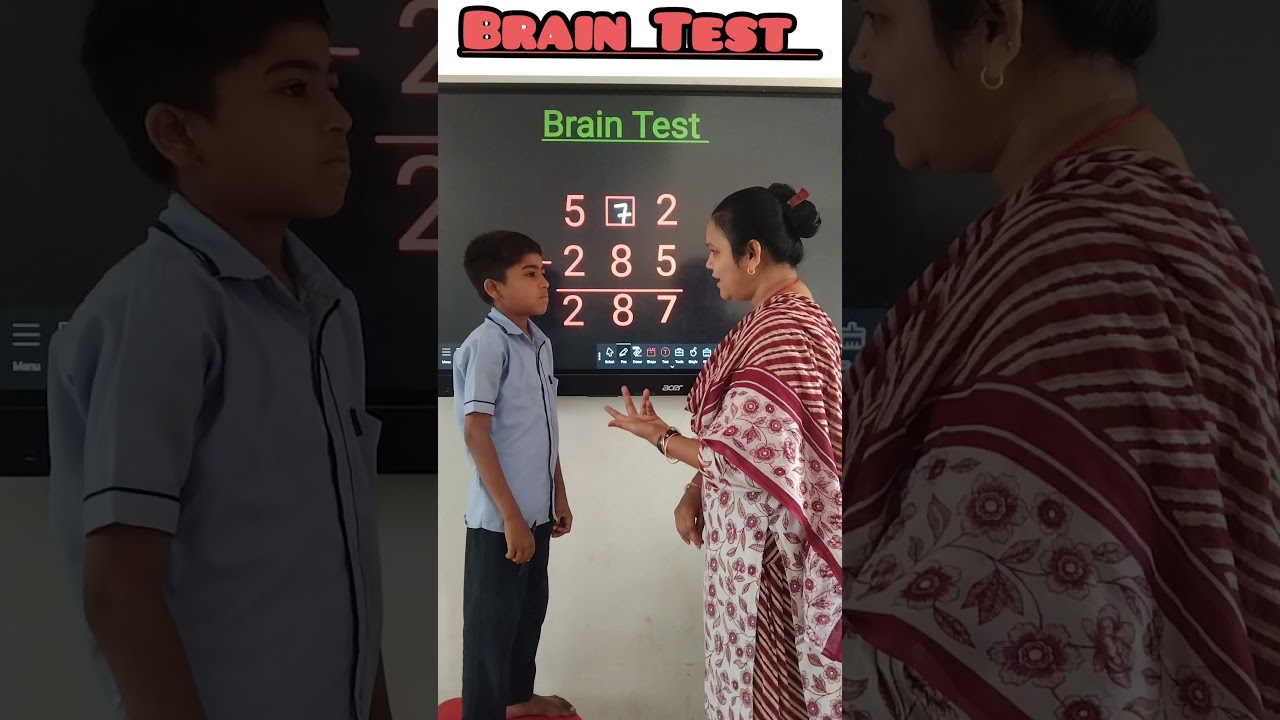 Brain Test - 89/innovative ideas #education #school #students #short #youtubeshorts #maths #viral