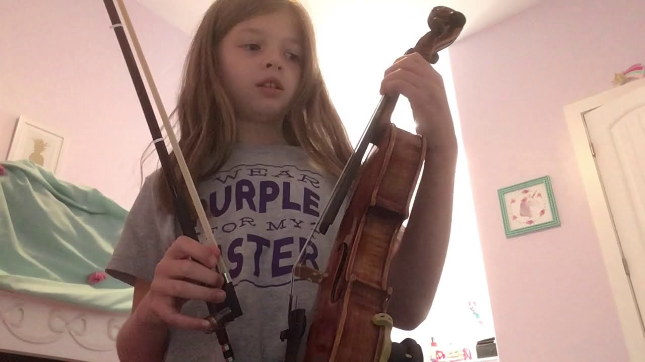 How to learn twinkle twinkle little star on the violin - YouTube