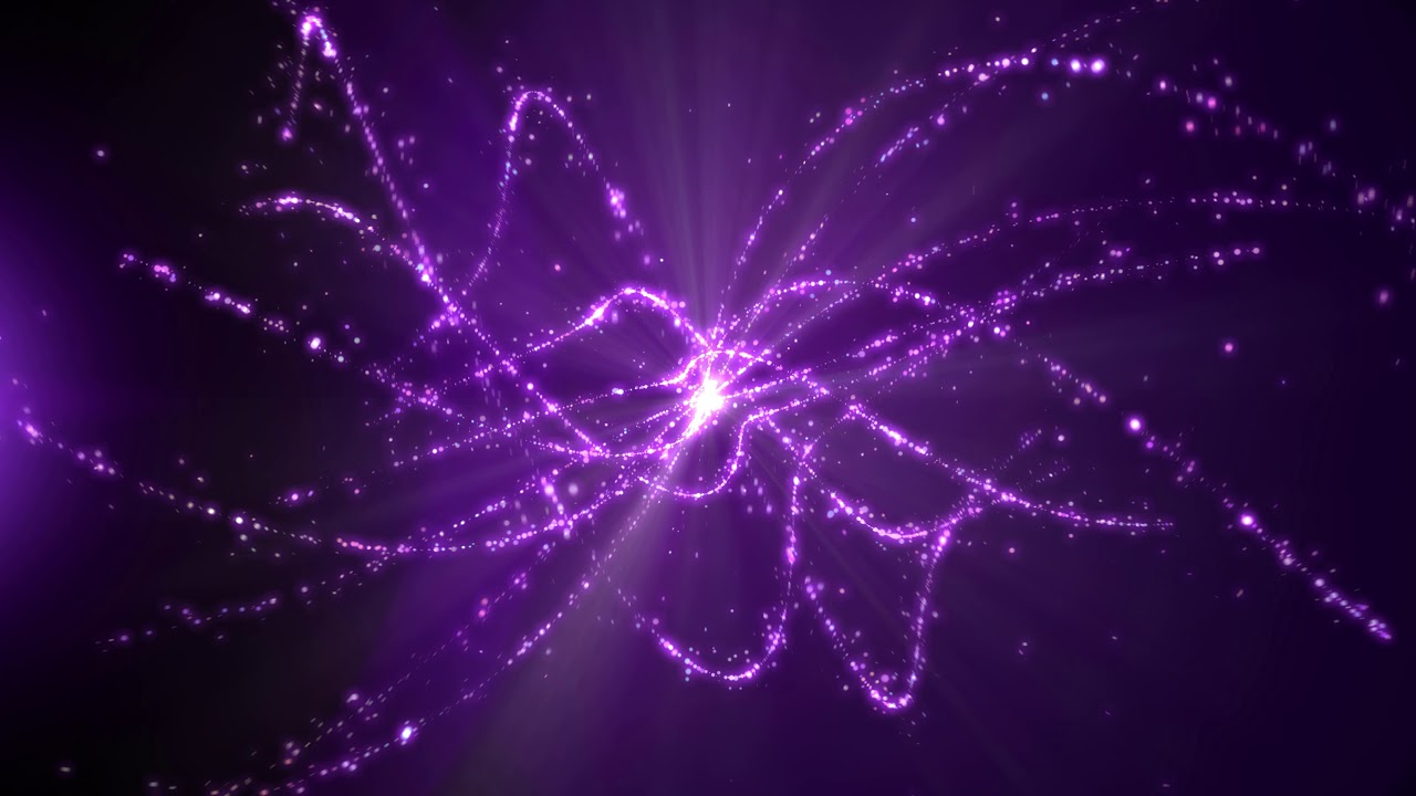 4K Peaceful Purple Space Moving Background AAVFX 