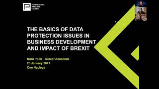 Basics of Data Protection Issues in Business Development and Impact of Brexit