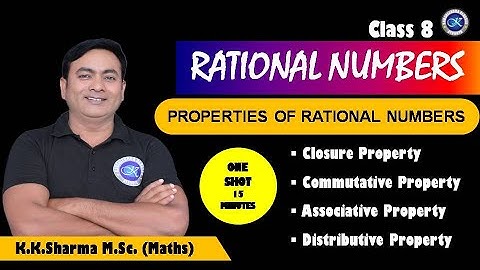 Rational Numbers Class-8th | Whole Concepts  only in 15 Minutes | Kaushlendra Classes