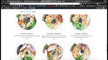 Create A Restaurant Menu | Advanced Custom Fields (ACF)