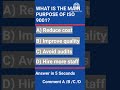 Can you answer this ISO 9001 & IATF 16949 question? 🤔 #fmea #apqp #ISO9001#IATF16949 #QMS #quiz
