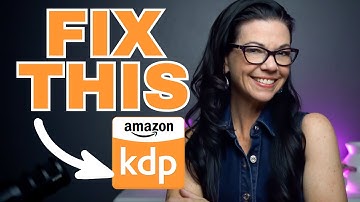 Corrigeer uw Amazon KDP-boekfouten! Stapsgewijze handleiding | Hoe u uw KDP-boekgegevens corrigeert!