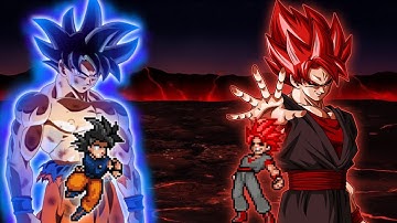 Son Goku 3.5 MUI JUS(All Form)(New) VS Evil Goku TP OP(All Form) in Jump Force Mugen