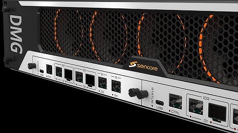 JPEG XS is now a part of Sencore’s DMG 4000 platform.