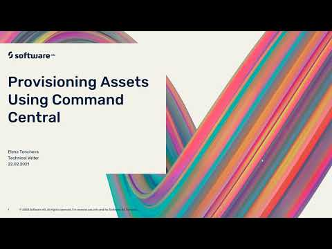 Asset Deployment with Command Central 10.7