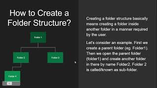 How To Create a Folder Structure in Google Drive on a PC/Laptop using a Browser