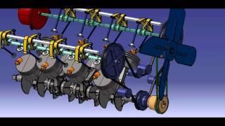 Promo V8 Engine Model with Catia V5