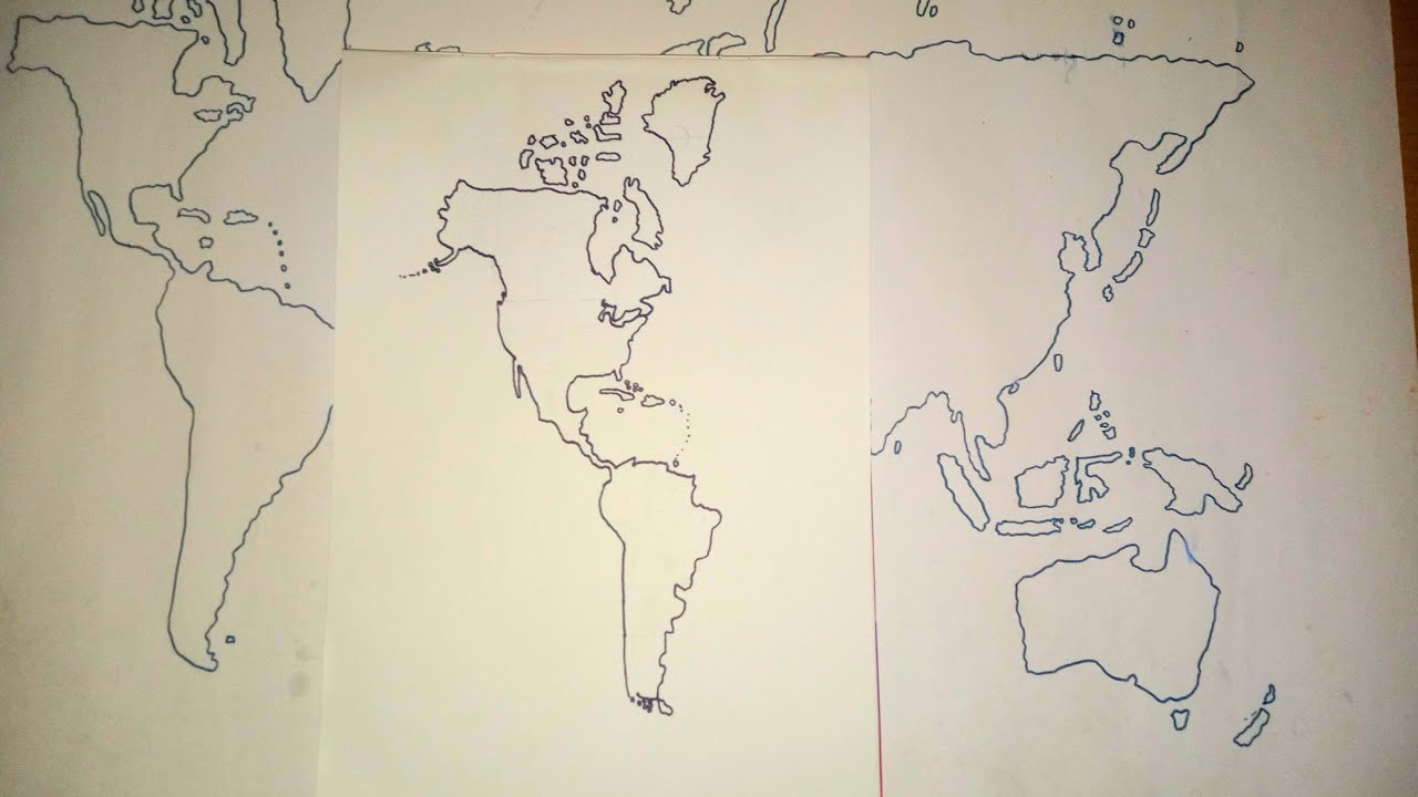 How I draw American map ?|part 1 process