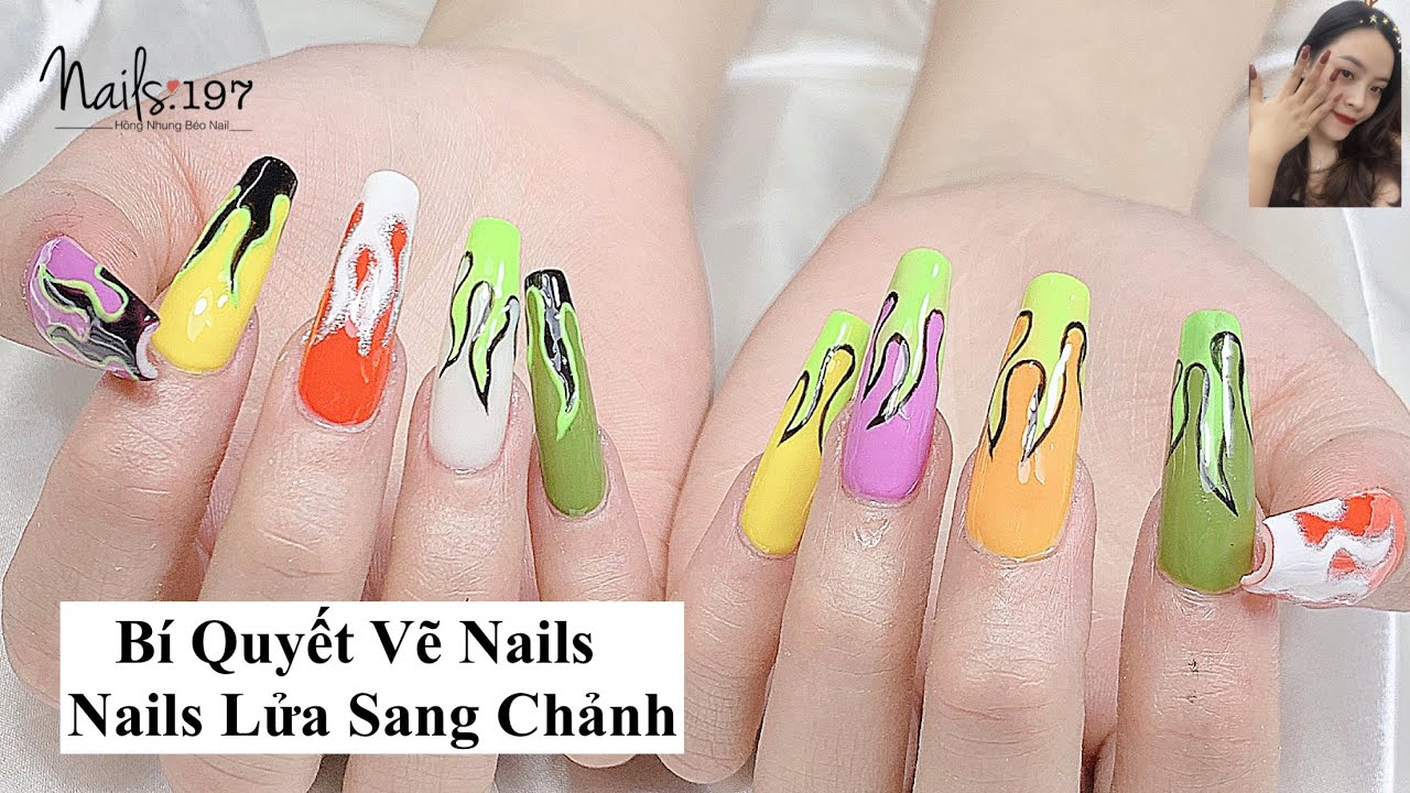 Các bí quyết và kinh nghiệm tạo hình lửa nail đẹp mắt sẽ được tiết lộ trong hình liên quan. Hãy tham khảo ngay để trang bị cho mình những kỹ năng cơ bản và tạo hiệu ứng sáng tạo trong thế giới nail art.