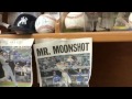 Oscar Fry, a U.S. history teacher at Linden High, shows off what he calls a “shrine” to Aaron Judge.