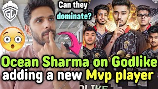 Ocean Sharma on Godlike adding a new Mvp player 😱 Can they dominate? 🤔