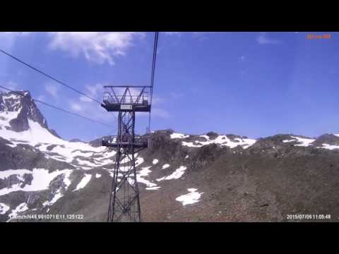 Gondelbahn Eisgrat II - Kolej Linowa Eisgrat II Austria Dolina Stubai