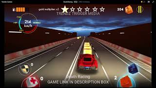 DEATH RACING - TOP SPEED - 270 km/h , LEVEL - 02 ,  YANDEX GAMES screenshot 2