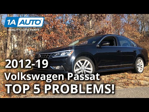 Top 5 Problems Volkswagen Passat Sedan 1st Generation (North America) 2012-19