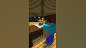 Thumbnail of Minecraft but I'm a Pancake #shorts