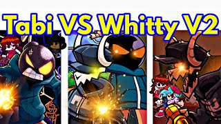 Friday Night Funkin' Tabi Vs Whitty V2  FULL WEEK / Tabi Ex-Boyfriend V2 (FNF Mod/Hard/FANMADE)